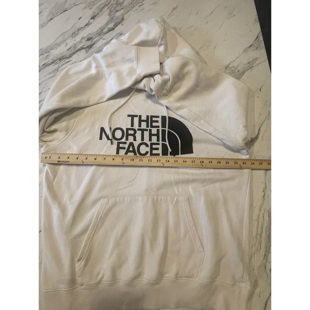 The North Face Men's Half Dome Pullover Hoodie TNF White Size Large